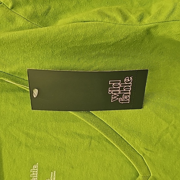 Wild Fable Green Crop Top - Picture 3 of 4